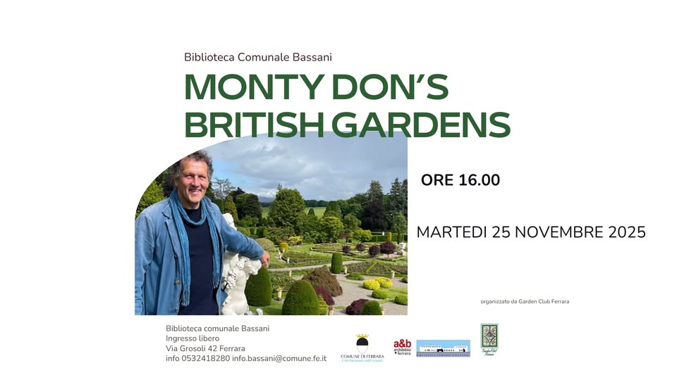 Monty Don’s British Gardens 2. parte Potrebbe essere un'immagine raffigurante testo