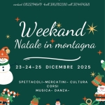 NATALE IN MONTAGNA mercatini, spettacoli, danze e lezioni Nessuna descrizione della foto disponibile.