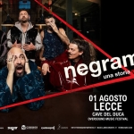 NEGRAMARO LIVE 2026 @LECCE Negramaro Live 2026 @Lecce a Cavallino (LE) il 1 agosto 2026