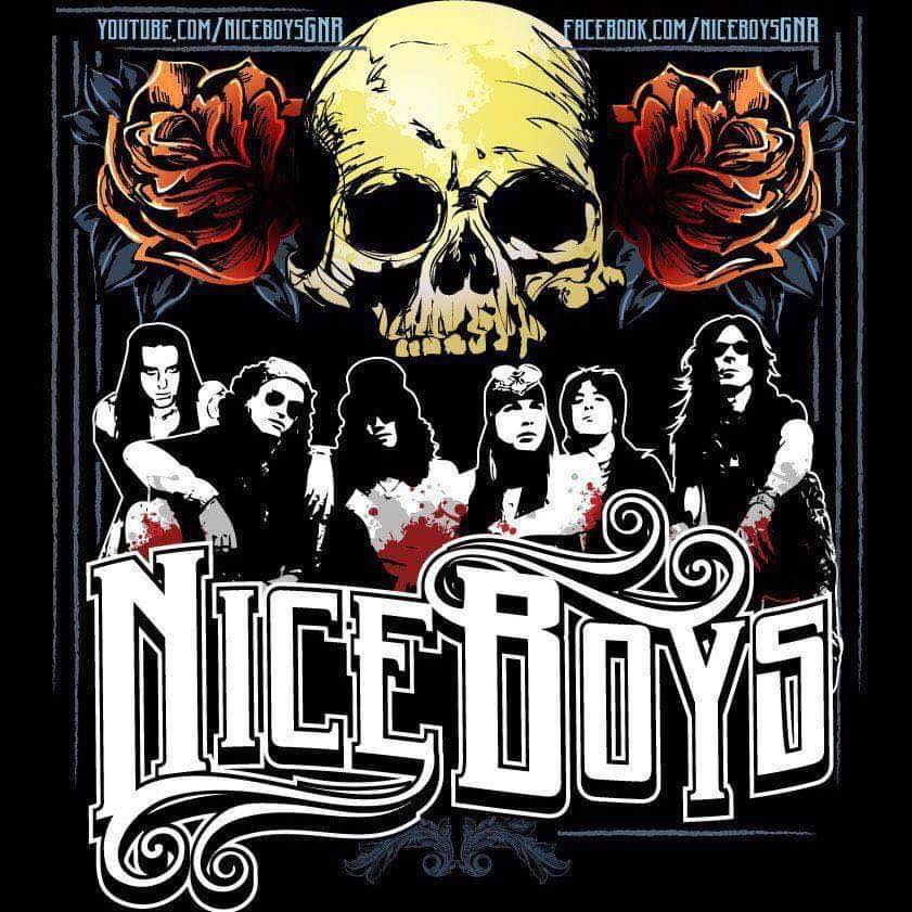 Nice Boys GNR Tribute Band / LIVE / McRyans Potrebbe essere un'immagine raffigurante testo
