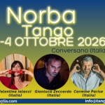 NORBA TANGO MARATHON 2026 Norba Tango Marathon 2026 a Conversano (BA) il 2 ottobre - 4 ottobre 2026