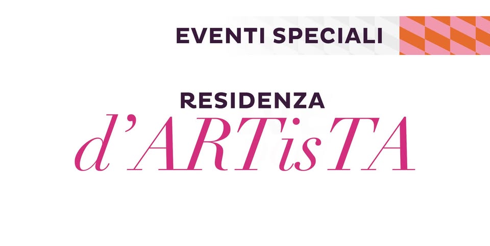 Residenza d’ARTisTA | ARTis Festival dell’Arte Potrebbe essere un contenuto di pop art raffigurante il seguente testo "EVENTI SPECIALI RESIDENZA d' d'ARTisTA isTA"