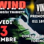 Rewind Torino live! @Vinile Potrebbe essere un'immagine raffigurante il seguente testo "REWIND VASCO ROSSI TRIBUTE VINILE LIVE RESTAURANT PRENOTAZIONI 011 1892 01118929723 9723 GIOVEDI' 13 NOVEMBRE CORSO BELGIO 18 TORINO"