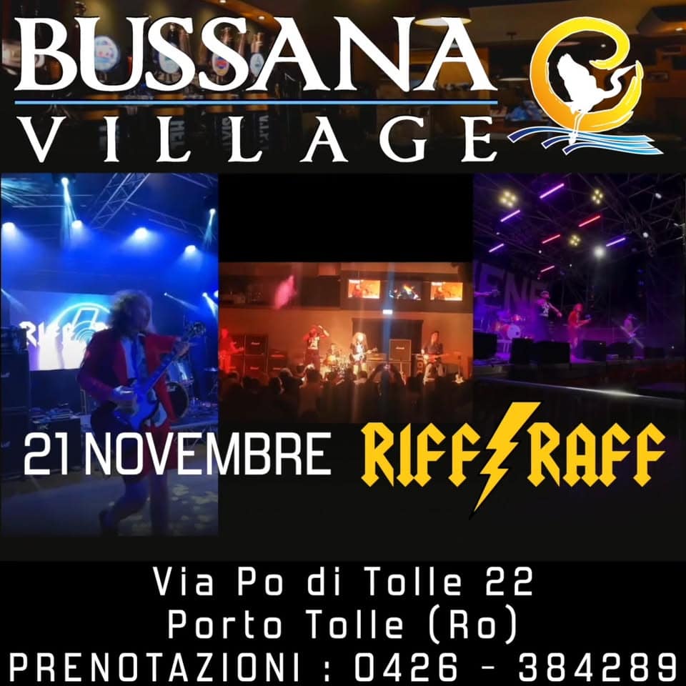 🎶 RIFF RAFF – TRIBUTO AGLI AC/DC 🎶