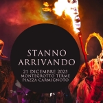 Stanno Arrivando: la leggenda dei KRAMPUS a Montegrotto Terme Sfilata dei Krampus 2025 a Montegrotto Terme a Montegrotto Terme (PD) il 21 dicembre 2025
