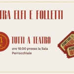 Tutti a Teatro! Potrebbe essere un'immagine raffigurante testo