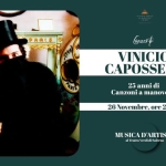 VINICIO CAPOSSELA | 25 anni di Canzoni a manovella VINICIO CAPOSSELA 25 anni di Canzoni a manovella a Salerno (SA) il 26 novembre 2025