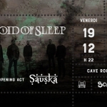 Void Of Sleep + Sauska @ Scumm Cave Room • Ven 19/12 Void Of Sleep Sauska – Scumm Cave Room – Ven 19/12 a Pescara (PE) il 19 dicembre 2025