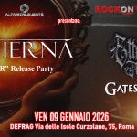 Aetherna “EVATHOR Release Party” + Ethereal Flames + Gates of Chaos // Defrag 09.01.2026 Aetherna “EVATHOR Release Party” Ethereal Flames Gates of Chaos – Defrag 09.01.2026 a Roma (RM) il 9 gennaio 2026