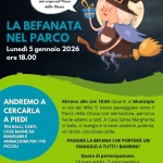 Befanata Nel Parco Potrebbe essere un'immagine raffigurante testo