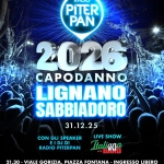 Capodanno in Piazza 2026 con Radio PiterPan Capodanno in Piazza 2026 con Radio PiterPan a Lignano Sabbiadoro il 31 dicembre 2025
