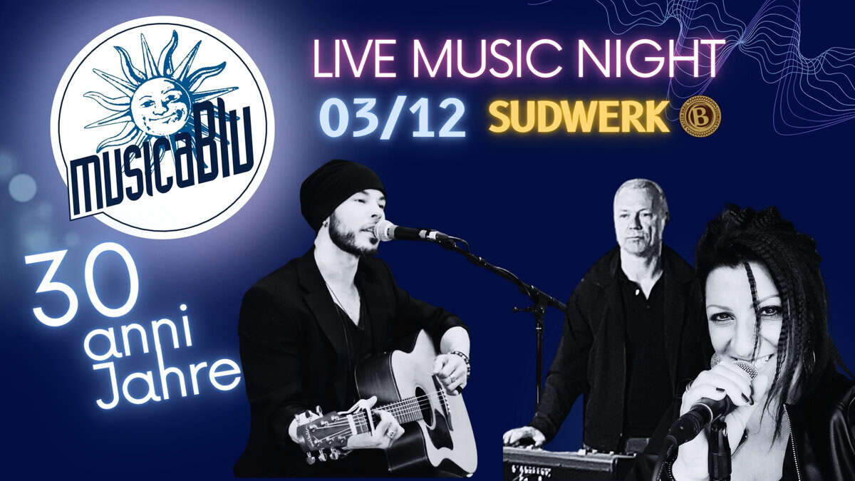 Evento Cleavage – Sonia Ferrari e Blue Wings Band live at Sudwerk Bolzano Locandina Cleavage – Sonia Ferrari e Blue Wings Band live at Sudwerk Bolzano - mercoledì 3 dicembre ore 20:30 - 22:30