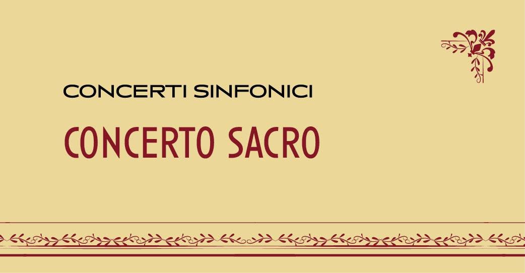 Evento Concerto Sacro Locandina Concerto Sacro - mercoledì 4 novembre ore 20:30 - 22:30
