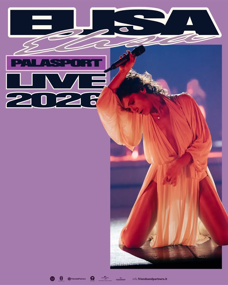 Evento Elisa – Palasport Live 2026 Locandina Elisa – Palasport Live 2026 - giovedì 23 aprile ore 21:00 - 23:00
