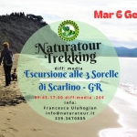 Escursione alle 3 sorelle di Scarlino – Civette, Violina, Martina – Grosseto Potrebbe essere un'immagine raffigurante spiaggia e il seguente testo "Mar 6 Gennaio 2026 Naturațour Trekking diff: Escursione media alle 3 Sorelle di Scarlino iScarlino-GR GR 09:45-17:00 diff:media -20€ Info: Francesca FrancescaUluhogian Uluhogian info@naturatour.it 339.3670805"