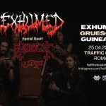 Exhumed e Gruesome | Traffic Club, Roma Exhumed e Gruesome Traffic Club, Roma a Roma (RM) il 25 aprile 2026