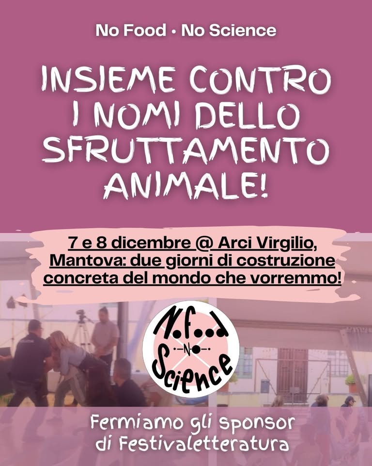 Evento Fermiamo gli sponsor di Festivaletteratura Locandina Fermiamo gli sponsor di Festivaletteratura - da domenica 7 dicembre - lunedì 8 dicembre 2025 ore 10:00 ore 21:00