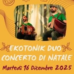 Hey folks! Balliamo? – EKOTONIK DUO CONCERTO DI NATALE Hey Folks! Balliamo? – Ekotonik Duo Concerto Di Natale a Venezia (VE) il 16 dicembre 2025