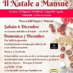 🎄 Il natale a Mansuè – Mercatino di Natale 2025 🎁 Il natale a Mansuè – Mercatino di Natale 2025 a Mansuè (TV) il 7 dicembre 2025