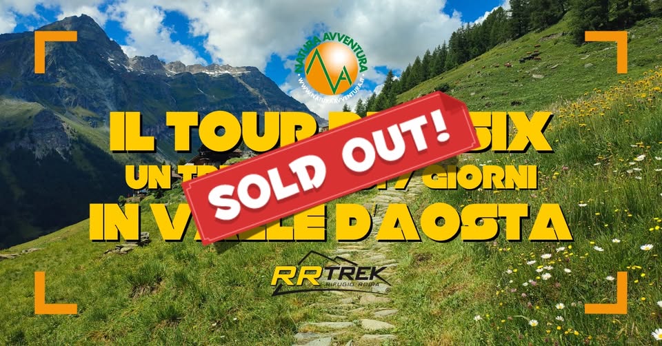 Evento Il Tour Des Six Un Trekking Di 7 Giorni In Valle D’aosta Locandina Il Tour Des Six Un Trekking Di 7 Giorni In Valle D’aosta - da sabato 1 agosto - sabato 8 agosto 2026 ore 09:00 ore 18:00