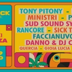 Jamrock Festival 2026 Potrebbe essere un contenuto di pop art raffigurante bucerotide, tucano e il seguente testo "JAMROCK MUSICANDFOODFESTIVAL AND FOOD FESTIVAL MUSIC ANDFOOD PARCO FORNACI VICENZA 14- 14-19 19 LUGLIO 2026"