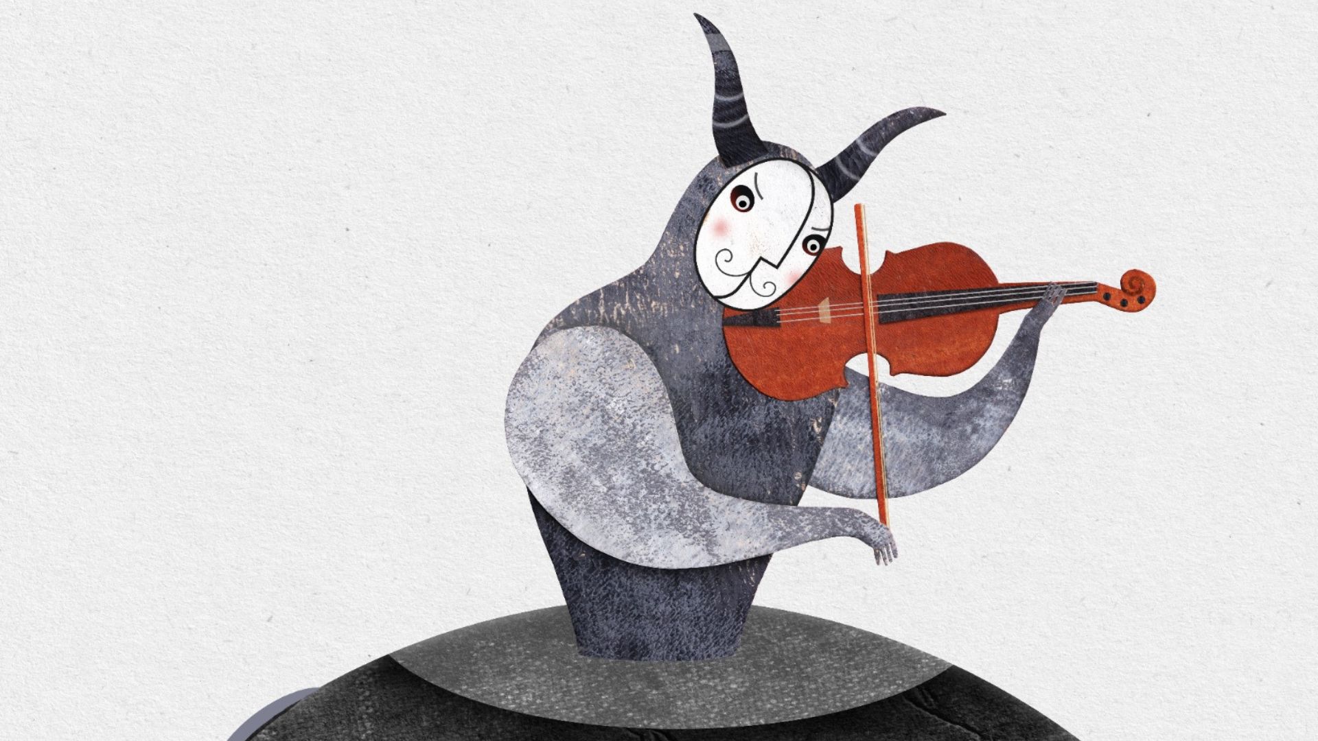 L’Histoire du Soldat Potrebbe essere un disegno raffigurante violino