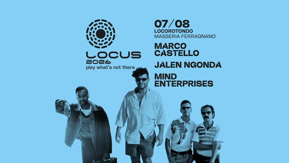 Evento Locus 2026 07/08 Jalen Ngonda Locandina Locus 2026 07/08 Jalen Ngonda - venerdì 7 agosto ore 21:00 - 23:00