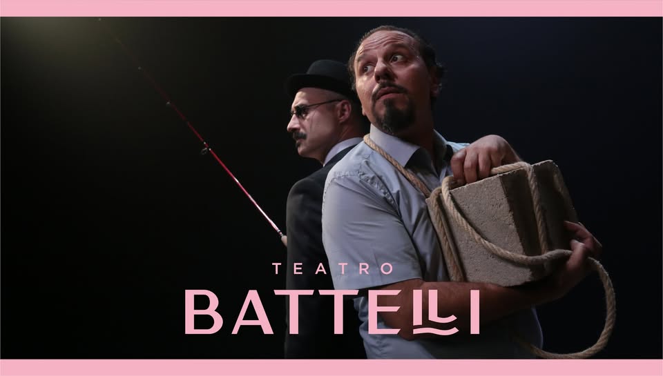 L’UOMO E IL PESCATORE • Teatro Picaro Potrebbe essere un'immagine raffigurante il seguente testo "AIC TEATRO BATTEILI"