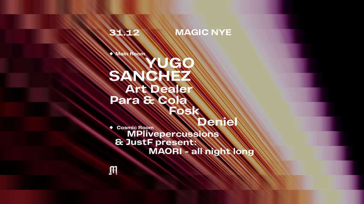Evento Magic Nye W – Yugo Sanchez Locandina Magic Nye W – Yugo Sanchez - mercoledì 31 dicembre ore 23:59 - 01:59