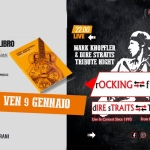 🎸Mark Knopfler & Dire Straits Tribute Night Live a Trani + Presentazione Libro📖 Potrebbe essere un contenuto grafico raffigurante il seguente testo "PEDICO ي ණරිකන්කක්ී f Sertuo eqo+e 18.00 PRESENTAZIONE LIBRO UNA CHITARRA NEL CIELO LABIOGRAFIADI BROTHERS INARMS DE DIRE STRAITS 22.00 LIVE RRA UNA CHITA INTERVERRANNO AUTOREL LIBRO ANGELO FUMAROLA LEAD GUITAR VOCALS PRESSO ROCKINGFINGERS- ROCKING FINGERS ROCKINGFINGERS-DIRESTRATSTRIBUTE DIREST DIRESTRAITS TRIBUTE MARK KNOPFLER & DIRE STRAITS TRIBUTE NIGHT Santo Graal Birreria rOCKING VEN 9 GENNAIO fINGERS SANTO GRAAL VICO SANTA MARIA, 4 -TRANI INFO: 0883 482188 dIRE $TRAITS 与代 Tribute Band Live In Concert Since 1995 From Lecce, Puglia, South Italy f"