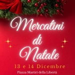 Mercatini di Natale Potrebbe essere un'immagine raffigurante pasta e il seguente testo "Mercatini di Natale 13 e 14 Dicembre Piazza Martiri della Libertà Bellinzago Novarese Comune di Bellinzago Novarese"