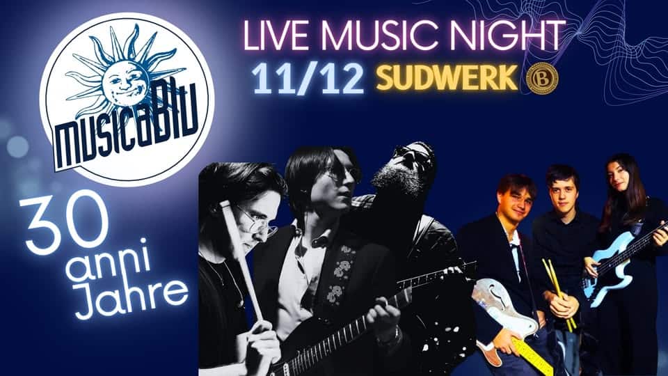 Evento Mercury Rivers – Zero Shame Trio live at Sudwerk Bolzano Locandina Mercury Rivers – Zero Shame Trio live at Sudwerk Bolzano - giovedì 11 dicembre ore 20:30 - 22:30