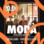 Modà – 20.06.26 – Servigliano, Parco della Pace – NoSound Fest Potrebbe essere un'immagine raffigurante una o più persone e il seguente testo "20.06 N MOSCUROFE NDF FEST 7 MODA SPECIAL SPECIALGUEST:BIANG&AIZE GUEST: BIANG BIANCAAIZEI ΑΝΖΕΙ SERVIGLIANO SERVIGLIANO-PARCODELLAPAC PARCO DELLA PACE ん"