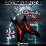 NEW YEAR CELEBRATION 🏴☠️ BLACK EVENT & METAL NIGHT ↯ Live: Scala Mercalli + Afterdark @Capriccio New Year Celebration Black Event & Metal Night Live Scala Mercalli Afterdark @Capriccio a Cesena (FC) il 3 gennaio 2026