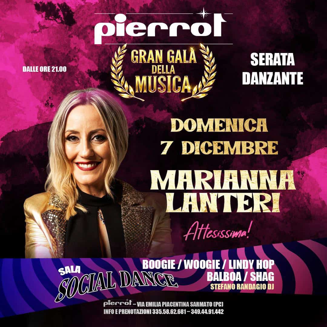Potrebbe essere un'immagine raffigurante il seguente testo "DALLE ORE RE21.00 DALLEORE21.00 21.00 piercot GRAN GALA SERATA DELLA MUSICA DANZANTE DOMENICA 7 DICEMBRE MARIANNA LANTERI Attesıssima! BOOGIE /WOOGIE/ LINDY HOP SOCIAL DANCE SALA BALBOA/ SHAG STEFANO RANDAGIO DJ pierrot. plerrot-HIABMIUAPACENTIASAAT VIA EMILIA PIACENTINAS SARMATO PC INFO PRENOTAZIONI FOEPBENOTAZOI86 335.58 335.58.62.6 349.44.91.442"