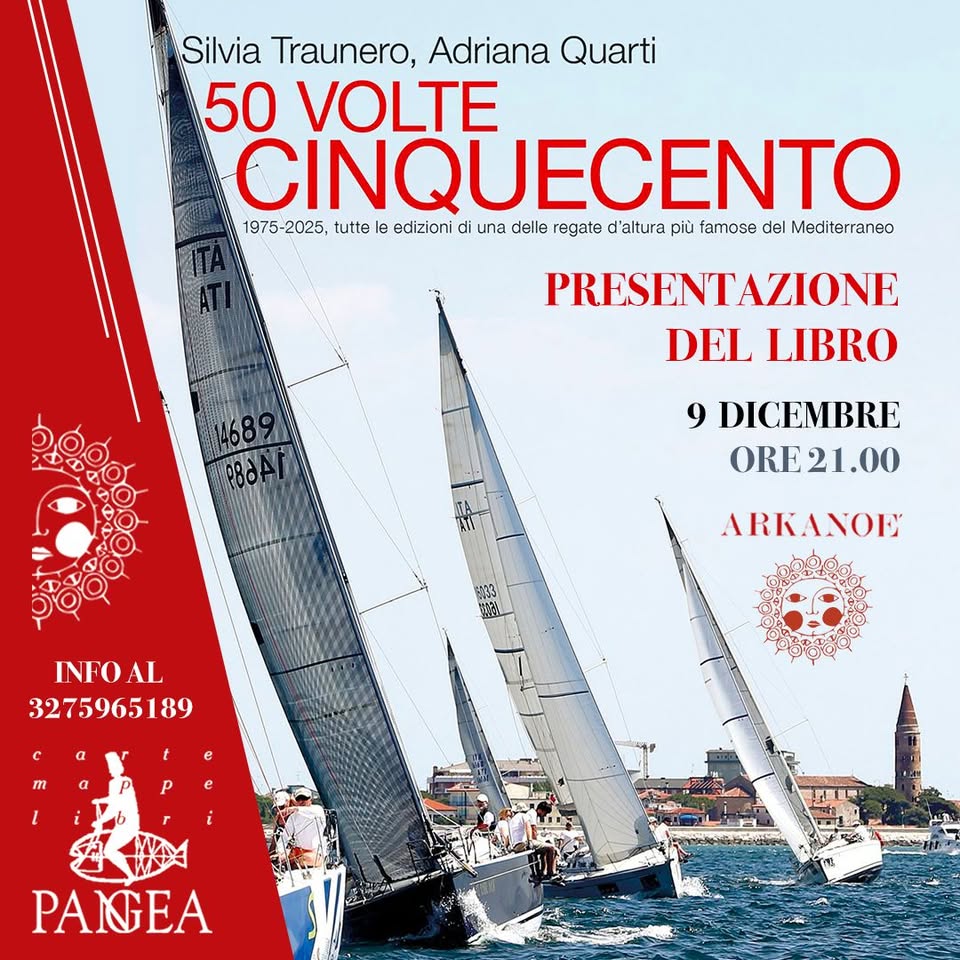 Evento Presentazione del libro “50 volte Cinquecento” Locandina Presentazione del libro “50 volte Cinquecento” - martedì 9 dicembre ore 21:00 - 22:00