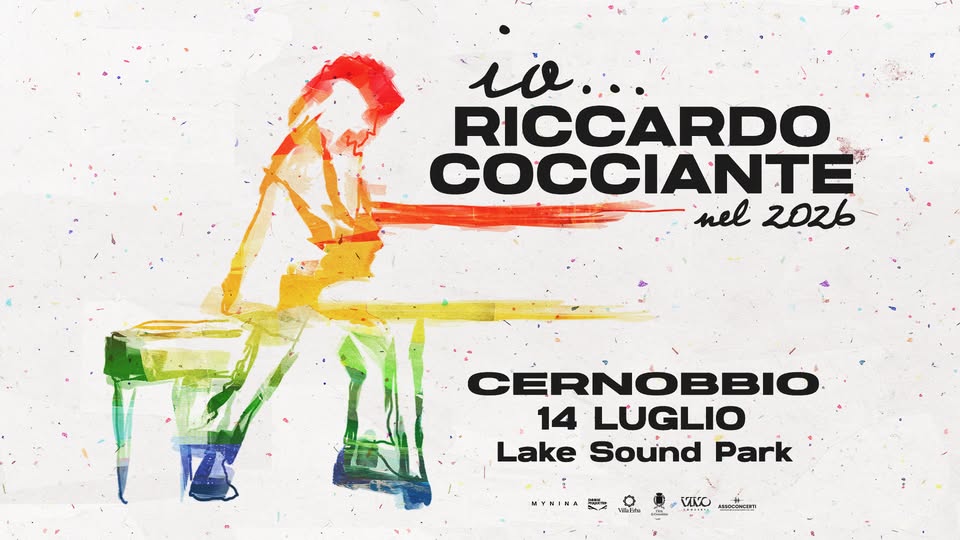Evento Riccardo Cocciante – Io…riccardo Cocciante Nel 2026 – Lake Sound Park Locandina Riccardo Cocciante – Io…riccardo Cocciante Nel 2026 – Lake Sound Park - martedì 14 luglio ore 20:00 - 22:00