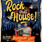 Rock this House ✩ Sabato 17 Gennaio ✩ Record Hop & Dancing Potrebbe essere un'immagine raffigurante il seguente testo "-LINO 7 TORING DANKE Roch this M DANE 月 DANCE DINI e! DAKE n RacÓROHOP HOUSEROCKIN CHRIS DANE CON... ERAFFOTHCTWIST TWIST"