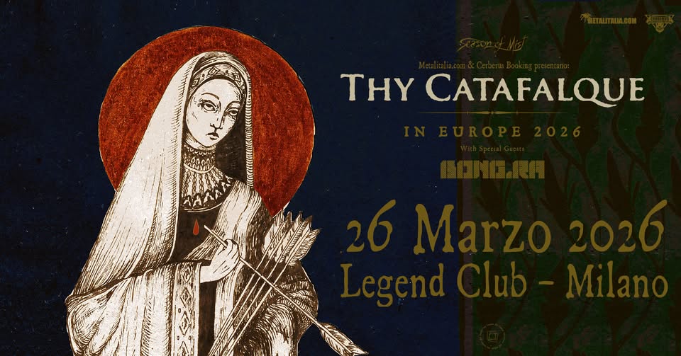 Evento Thy Catafalque Bong Ra Legend Club – MIlano Locandina Thy Catafalque Bong Ra Legend Club – MIlano - giovedì 26 marzo ore 20:00 - 22:00