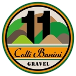 11 Colli Banini gravel 6* edizione Potrebbe essere un contenuto grafico raffigurante il seguente testo "Colli Banini GRAVEL"