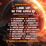 13.03 • LINK UP IN THE AREA 4 @ CSO Pedro, Padova – Italy Potrebbe essere un contenuto grafico raffigurante eclissi e il seguente testo "BOMCHILOM SOUND presents *** LINK UP IN THE AREA WORRIES IN THE AREA PRE CLASH LINK UP 3RD DIMENSION 90 DEGREE BIG BAMBOO BOMCHILOM BOOMSHAKALAK BURNIN BURNINFYAH FYAH CONTROL TOWER EL PRESIDENTE HUNTIN' SOUND IKNO SOUND INTERLION SOUND KILLA ASSASSIN KINGS CROWN NATTY ROOTS NORTHERN LIGHTS PUSHMAN 米 ROYALMARX ROYAL SHANTY CREW SUPERSONIC TWINSTAR INT'L 13TH MARCH 2026 CS0 PEDRO PADOVA ITALY"