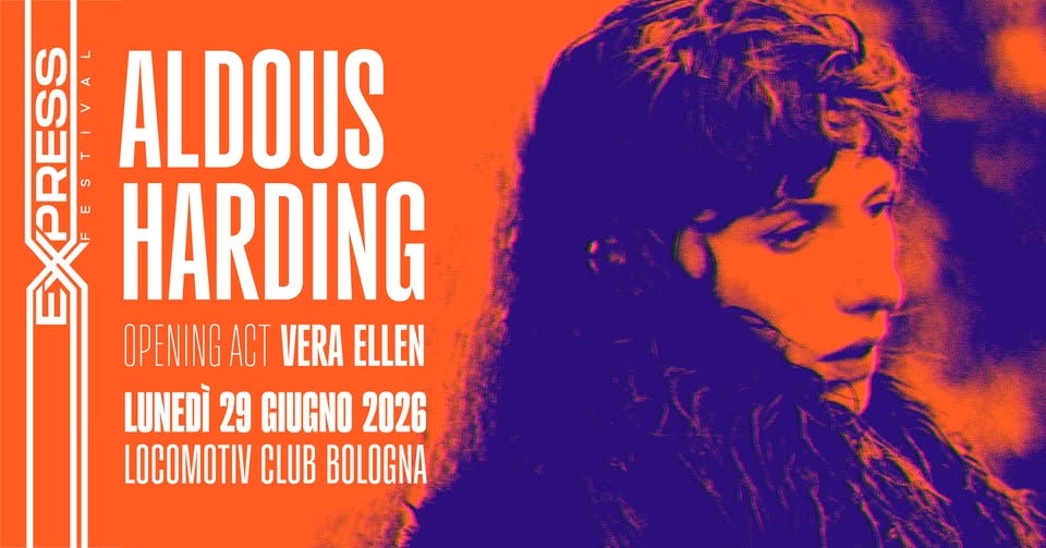Evento Aldous Harding Live A Bologna Locandina Aldous Harding Live A Bologna - lunedì 29 giugno ore 20:30 - 22:30