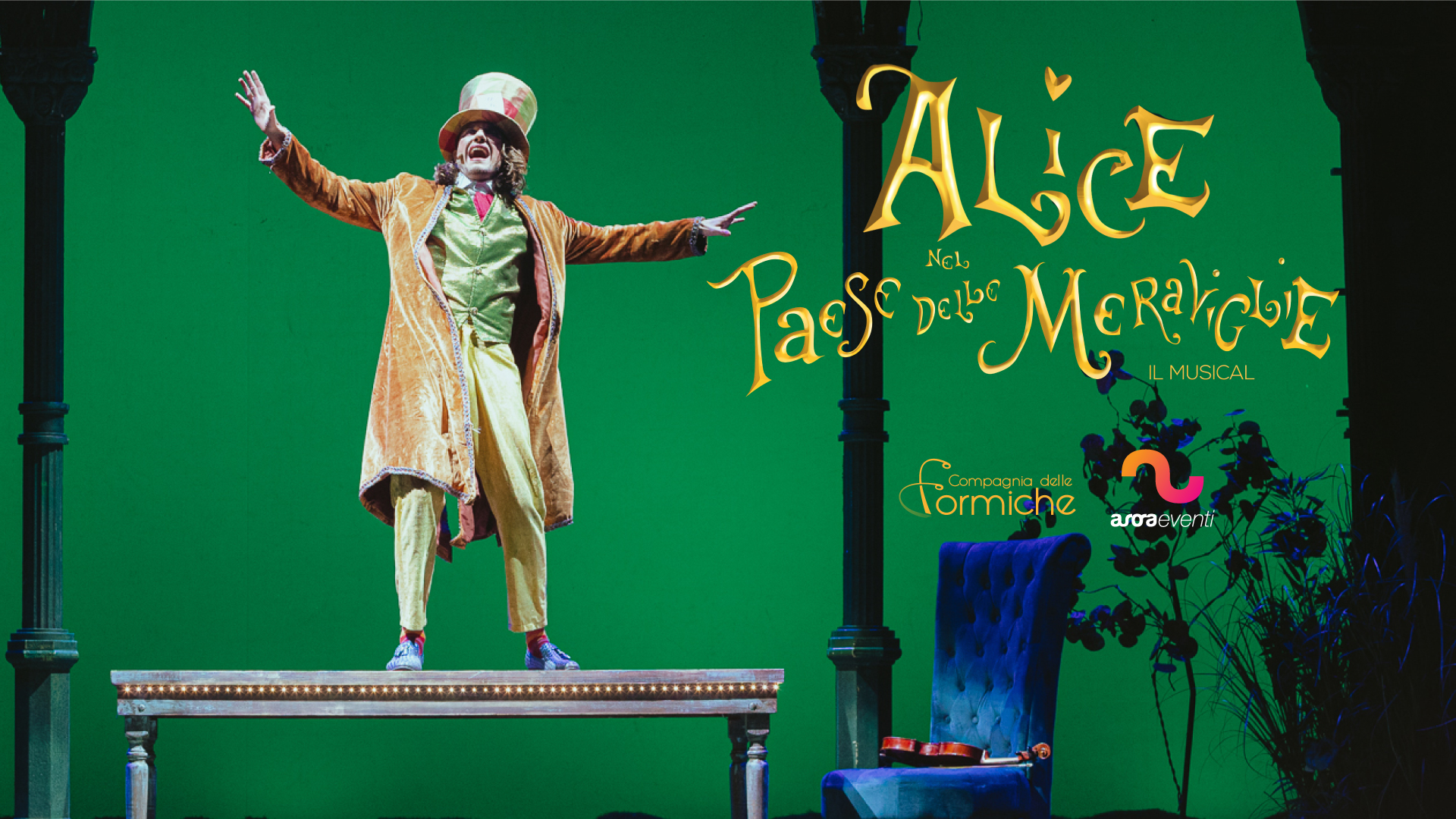 Alice nel paese delle meraviglie || Palariviera – San Benedetto del Tronto Potrebbe essere un'immagine raffigurante testo