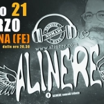 ALINERE cena + live ARCI RUINA (FE) Potrebbe essere un'immagine raffigurante il seguente testo "Sabato 21 MARZO RMBUTE Arci RUINA (FE) ALINERE LINERE www.alinere.com സർയ HOIADI P.zza Garibaldi 6 dalle ore 20.30 prenotazioni cena + live f ALIWEREnomaditribute ALINERE nemadi tribute 340 0932587"