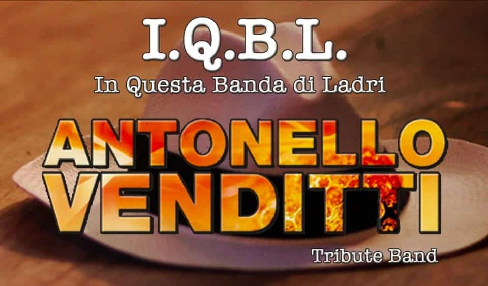 Evento Antonello Venditti Tribute Band I.Q.B.L.@Ristorante Jolly 1977 Trissino Locandina Antonello Venditti Tribute Band I.Q.B.L.@Ristorante Jolly 1977 Trissino - venerdì 6 febbraio ore 21:30 - 23:30