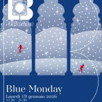 Blue Monday al Castello del Buonconsiglio 💙 Potrebbe essere un disegno raffigurante testo
