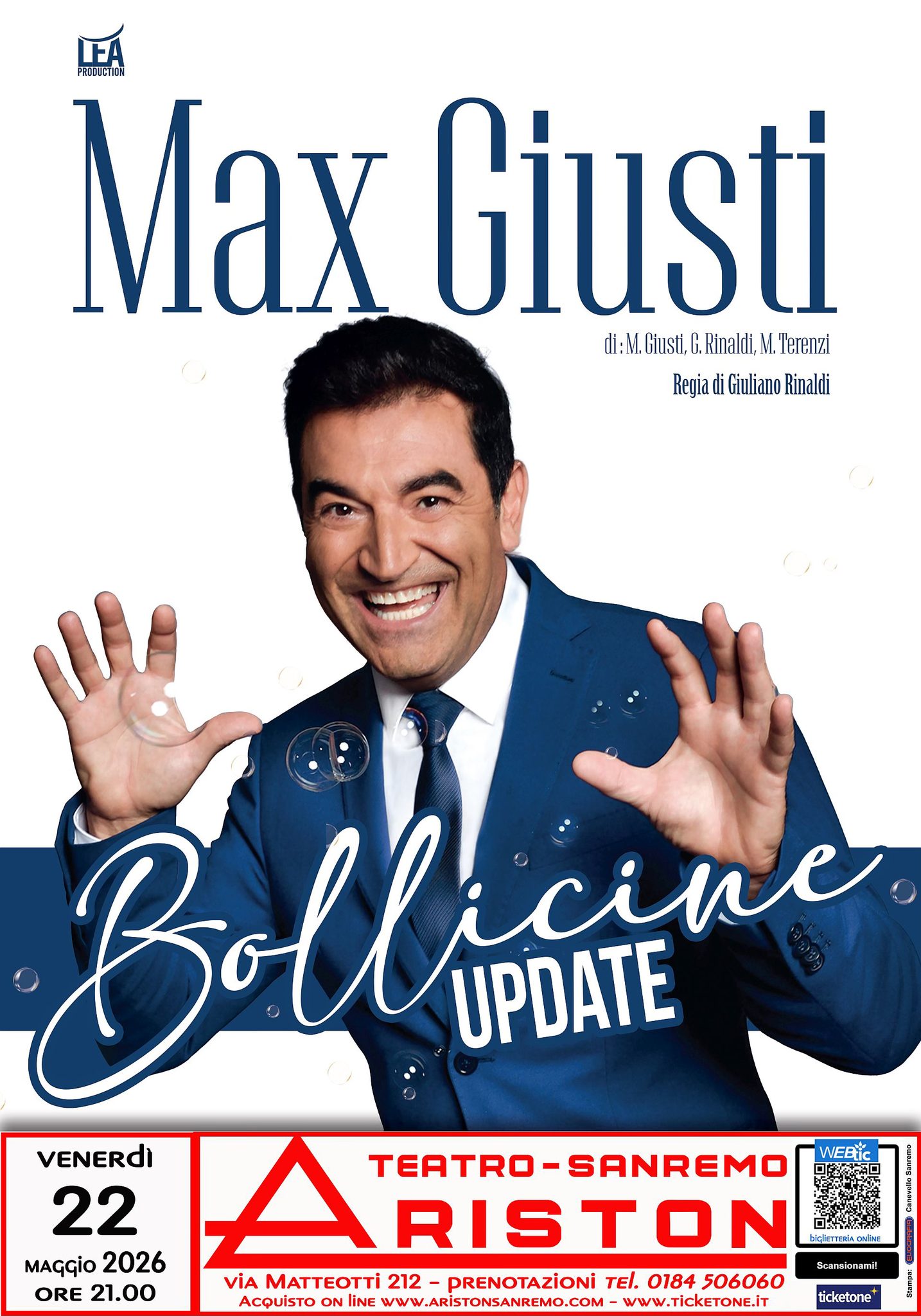Evento Bollicine Update Locandina Bollicine Update - venerdì 22 maggio ore 21:00 - 23:00