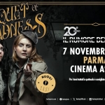 Bouquet of Madness | Il Rumore del Lutto XX Edizione Potrebbe essere un'immagine raffigurante il seguente testo "BOCOlr OF Barley Arts MADIRaS X EDIZIONE " nıllionr nOMOιЛb rHTTo LUTIU FESTIVAL 7 NOVEMBRE 2026 PARMA CINEMA ASTRA λυονι temi ukui حن pellaalo consiglicto un pubblico adulo barleyarts.com BarleyArts BarleyOfficial 0 BarleyArtsReal BarleyArts NO 아라"
