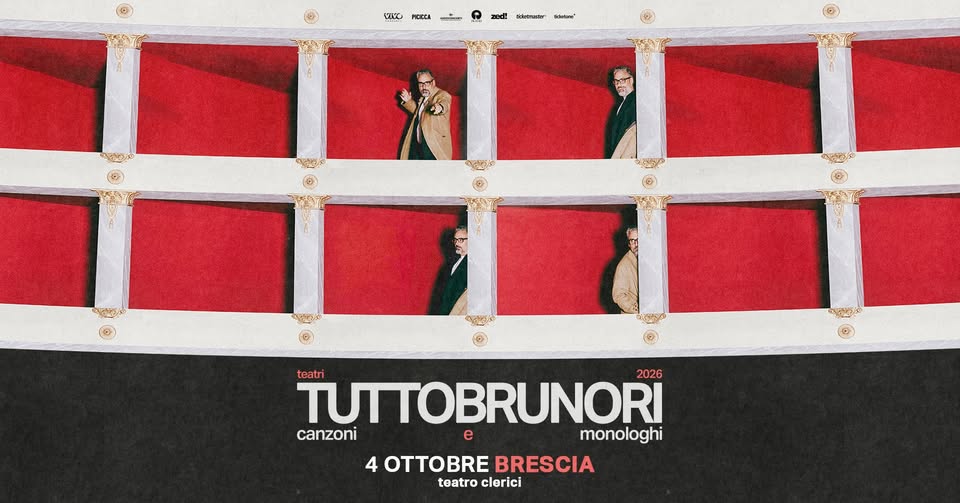Evento Brunori Sas Locandina Brunori Sas - domenica 4 ottobre ore 21:00 - 23:00