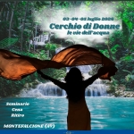 Cerchio di Donne LE VIE DELL’ACQUA Potrebbe essere un'immagine raffigurante il seguente testo "RITIRO E BENESSERE Studio,danzaerelax erelax Studio, danza 03-04-05luglio 2026 Cerchio di Donne leviedell'acqua le levie vie dell'acqua Seminario Cena Ritiro MONTEFALCIONE (AV) DALIA DALIA3387981020 3387981020 WWW.TOK-TOK-MERKANTE.IT CIRO 3356215087 ARTORIENTACADEMY DANCE ART ORIENT ACADEMY DANCE DANCENAPOLI NAPOLI"